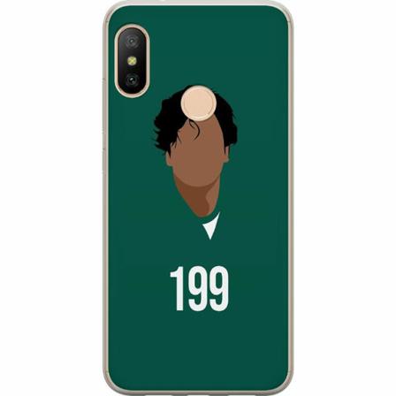 Xiaomi Redmi 6 Pro Genomskinligt Skal Squid Game