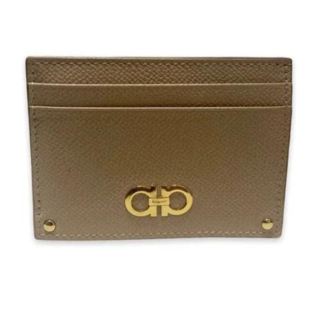 Salvatore Ferragamo Pre-owned, Pre-owned Leather wallets Beige, Dames, Maat:ONE Size
