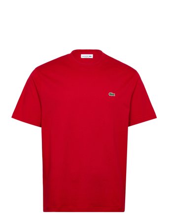 Lacoste Cotton T-Shirt - Red - XL