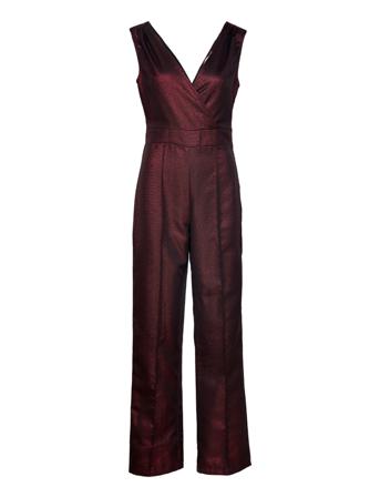 Onltilda S/L Jumpsuit Wvn Burgundy ONLY