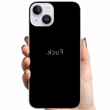 Apple Iphone 14 Plus Tpu Mobilskal >fuck<