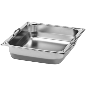 Kantin GN Patina 65mm rostfritt stål med handtag