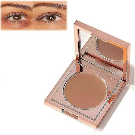 Farvet Ler Undereye Corrector, Under Eye Concealer, Undereye Corrector og Børste, Under Eye Color Corrector Kompatibel med Mørke Rande