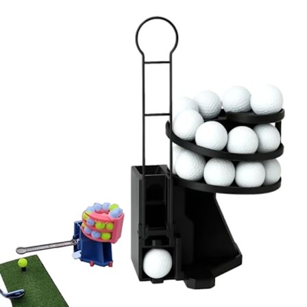 Golfballkaster Pro Golfs Ball Launcher Treningshjelp Mellom