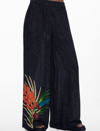 Desigual Colibrí Pant - Black - S