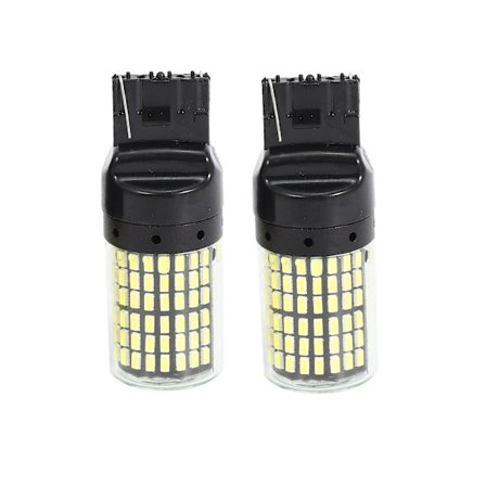2 kpl Erittäin Kirkas Canbus T20 7440 W21W Wy21W 144-Smd Peruutusvalo Vilkkuvalo Virheetön Ei