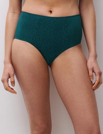 CHANTELLE Norah High-Waisted Full Brief - Green - 40