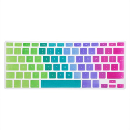 1 st 13/15 tum tangentbordsöverdrag för Apple MacBook Air/Pro (bländande europeisk engelska)