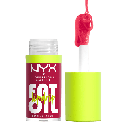 NYX Professional Makeup Fat Oil Lip Drip Läppglans Unisex Rosa 4,8 ml