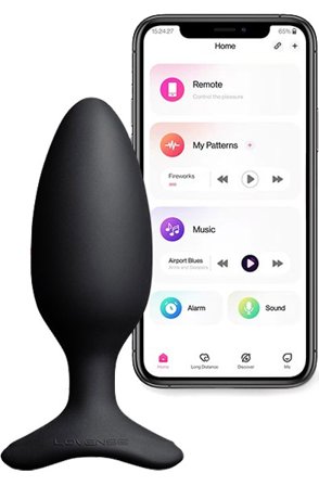 Kjøp Lovense Hush 2 Butt Plug S 38mm - Fjernstyrt analplugg | God pris