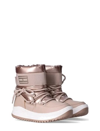 Tommy Hilfiger | Tommy Hilfiger Snow Boots Faux Leather/Nylon Fabric | 38/24CM