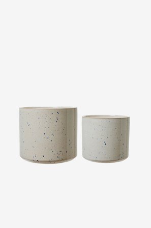 Wikholm Form - Kruka Valentina S/2 - Vit - Krukor & vaser - Från Homeroom