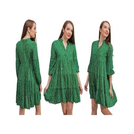 MT Vaateet - Kuviollinen vihreä haalari 42