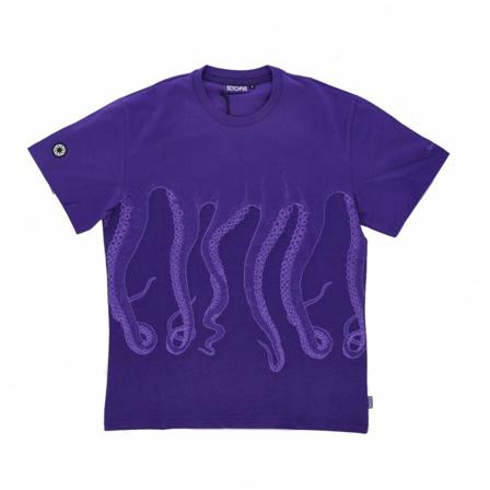 Octopus T-Shirts Lilla, Herre