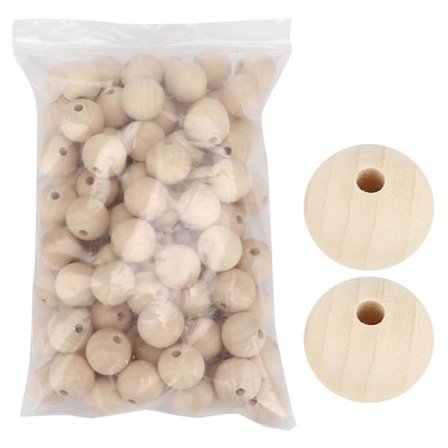 Trækugler Polering Klar Tekstur All-Match Multipurpose Dekorationsdele til Malede Materialer Ornamenter