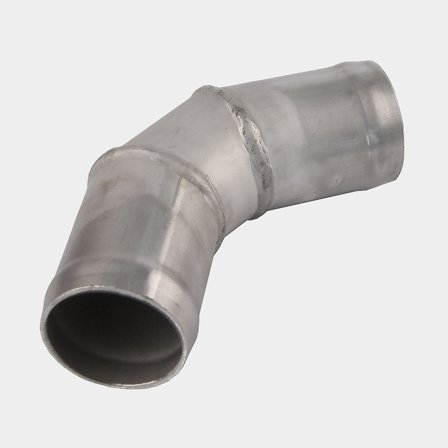 Verbindungsrohr Edelstahl 60° 45mm - Boot