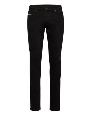 D-Luster Slim Jeans Svart Diesel Men*Betinget Tilbud