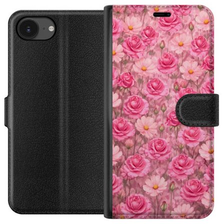 Yhteensopiva Lompakkokotelo Apple iPhone 16e Petal Reverie Blush Rose