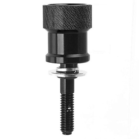 För Bm-w R Nine T R9t Rninet 14-20 Borttagning av skruv för bakpassagerare Verktygslös snabbkoppling (svart)