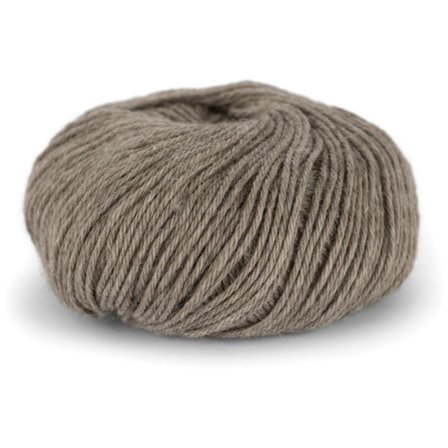 Du Store Alpakka Garn Sterk Lys-Brun-Melert 823, 50g