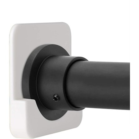 Klistrende dusjforhengstang spenningsfeste | montering av dusjstang