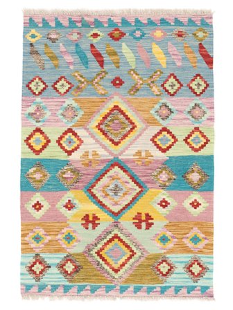 Tejida A Mano Kilim Berber Style Alfombra 82X122 Pequeño