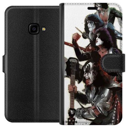 Kompatibelt Lommeboketui til Samsung Samsung Galaxy Xcover 4 Kizz Hardrock Rock Musik Band Klassisk