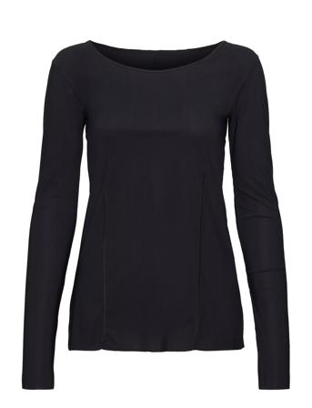 Dance Layer Top T-shirts & Tops Long-sleeved Svart Filippa K*Betinget Tilbud