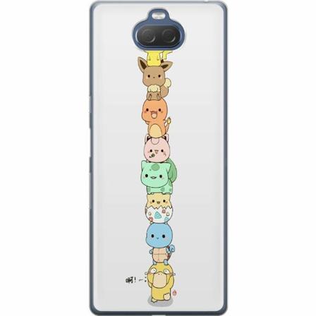 Sony Xperia 10 Genomskinligt Skal Pokemon