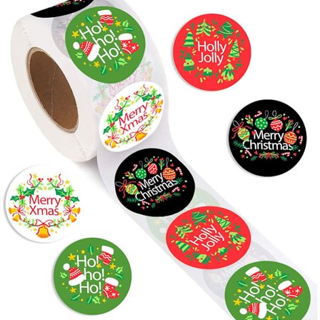 Juletiketter Feriedekorasjoner Gaver Barneleker Serie