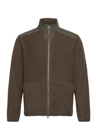 Barbour Country Fl Jac Sweat-shirts & Hoodies Fleeces & Midlayers Kakigrønn Barbour*Betinget Tilbud