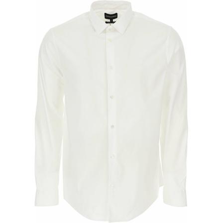 Emporio Armani Shirt Hvid, Herre Skjorter