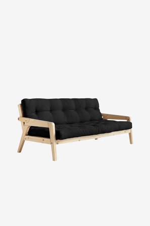 Karup Design - Soffa Grab Natur Bas - Grå - Bäddsoffor - Från Homeroom