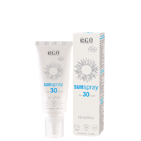 Eco Cosmetics Solspray Känslig Hud SPF 30 100 ml