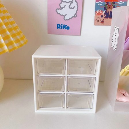 Opbevaringsboks Organize Box VIT hvid