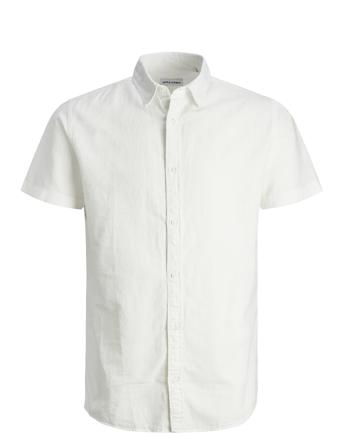 Jjelinen Blend Shirt Ss Sn Jnr White Jack & J S