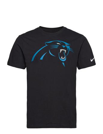 Nike Ss Essential Cotton T-Shirt T-shirts Short-sleeved Svart NIKE Fan Gear*Betinget Tilbud