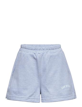 Akeleje Shorts Shorts Sweat Shorts Blå Grunt