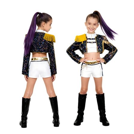 Kostymer | Halloween jentekostyme, 140cm