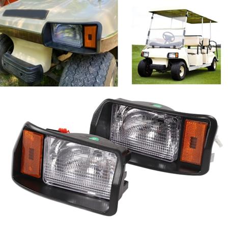 Par Forlygter 101988002 Super Lysstyrke Udskiftning til Club Car DS 1993‐Op