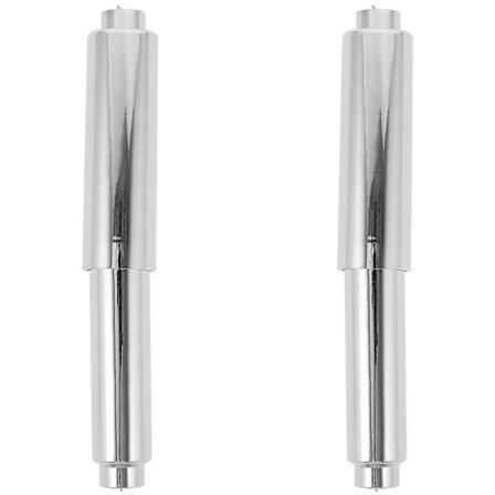 2 st Rullpappersaxel Kärnfjäder Toalettrulle Hållare Utdragbar Pappersrulle