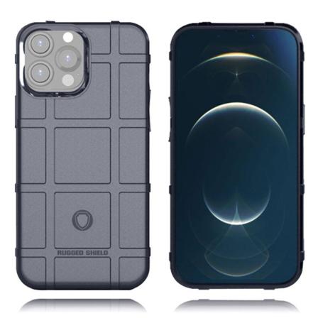 Rugged Shield iPhone 13 Pro cover - Sølv/Grå Silver grey