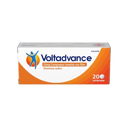 Voltadvance Antinfiammatorio 25mg Diclofenac Dolore Cervicale Mal