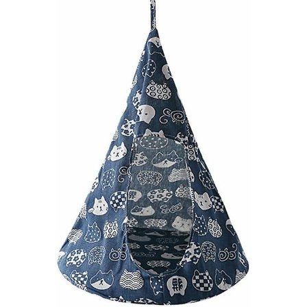 Kattält Katt Hängmatta Säng Gunga Avtagbar Husdjur Hängande Hus Konisk Hängmatta Tvättbar Tält För Små Hundar Katter