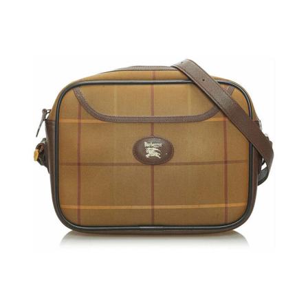 Burberry Vintage, Pre-owned Cross Body Bags Bruin, Dames, Maat:ONE Size