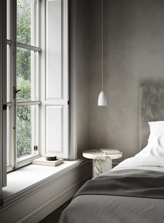 Nexus taklampe Ø10 - hvit