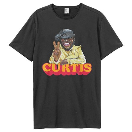 Amplified Unisex Vuxen Peace Curtis Mayfield T-shirt XS Kol