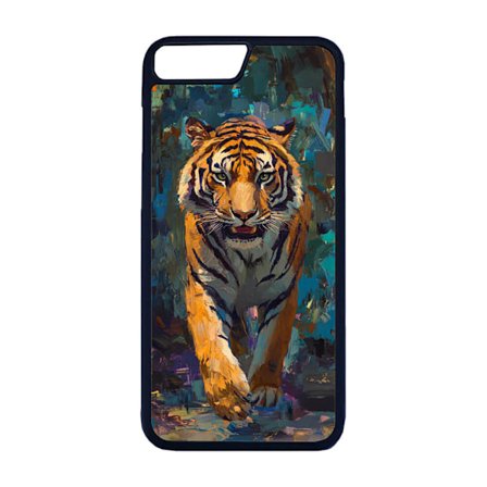 Djur Tiger Oljemålning iPhone 7/iPhone 8 PLUS Mobiltelefon Skal