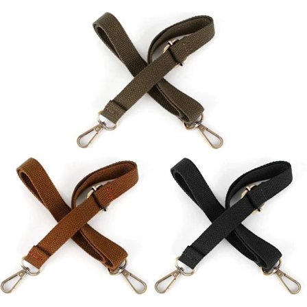 3 stk. spaghettistropper, universelle erstatningsstropper som er justerbare