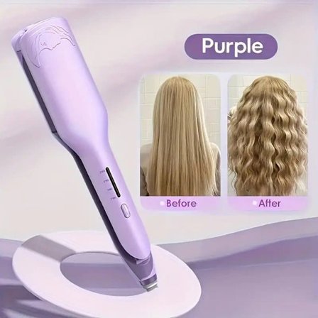 Krøllejern & Hårstyling til Kvinder, Dobbelt Tønde, Dybde & Brede Bølger, Perfekt Gave_TF_TF